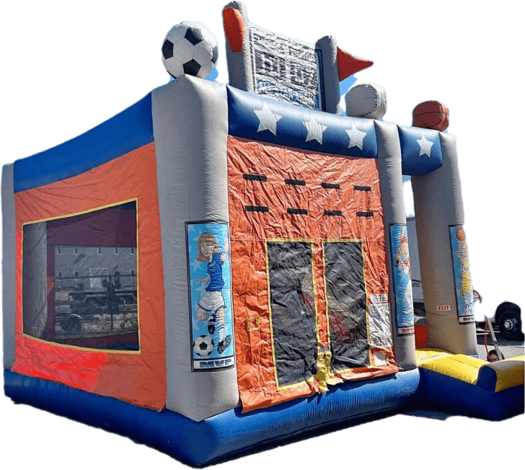 Sports Jumpy Bounce Slide Combo