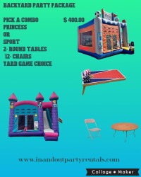 BackYard Party Package