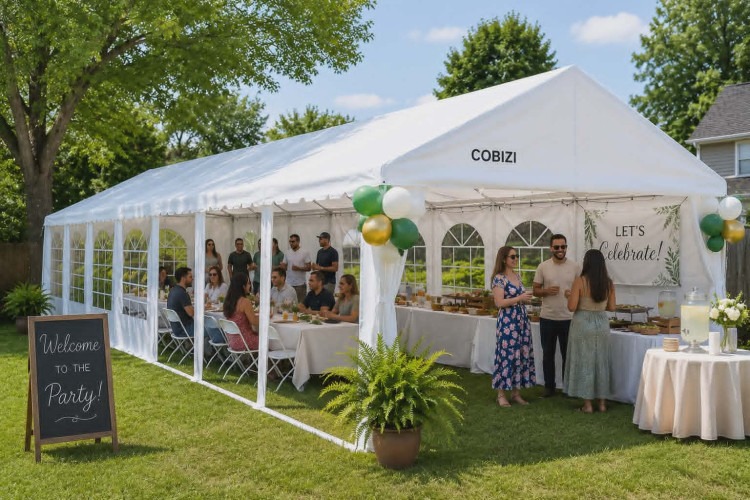 10 X 30 Economy popup Tent