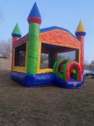 Rainbow Bounce House