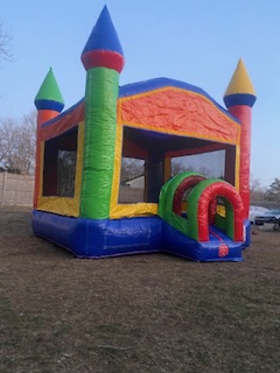Rainbow Bounce House