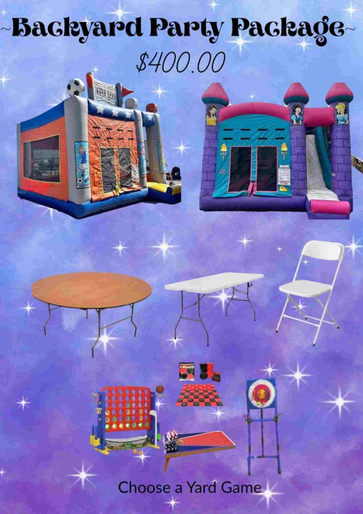 BACKYARD PARTY PACKAGE